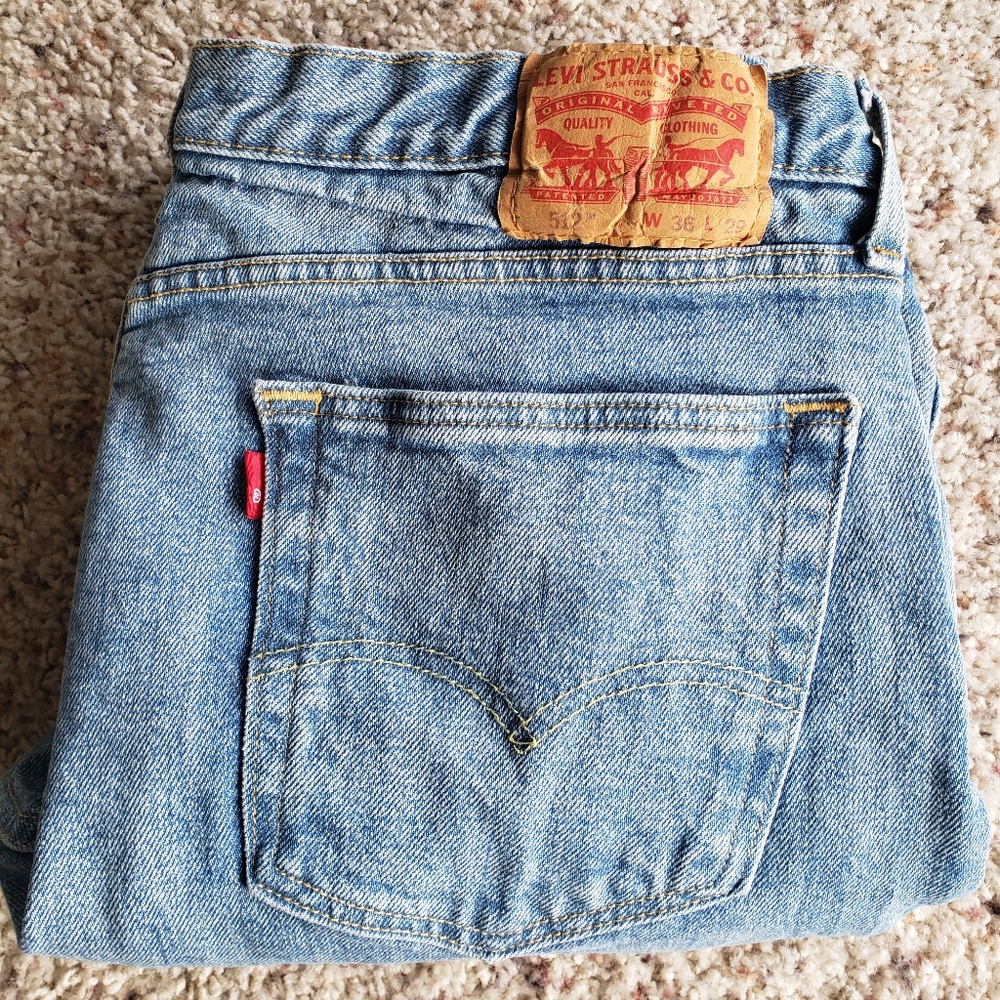512 Levis denim jeans 36x29